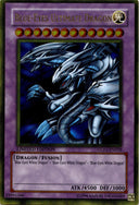 Yugioh Blue-Eyes Ultimate Dragon GLD1-EN028 Gold Rare Limited Edition LP