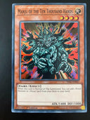 Yugioh Manju of the Ten Thousand Hands HISU-EN047 1st Edition NM