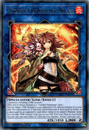 Yugioh Hiita the Fire Charmer, Ablaze SAST-EN056 Rare 1st Edition NM