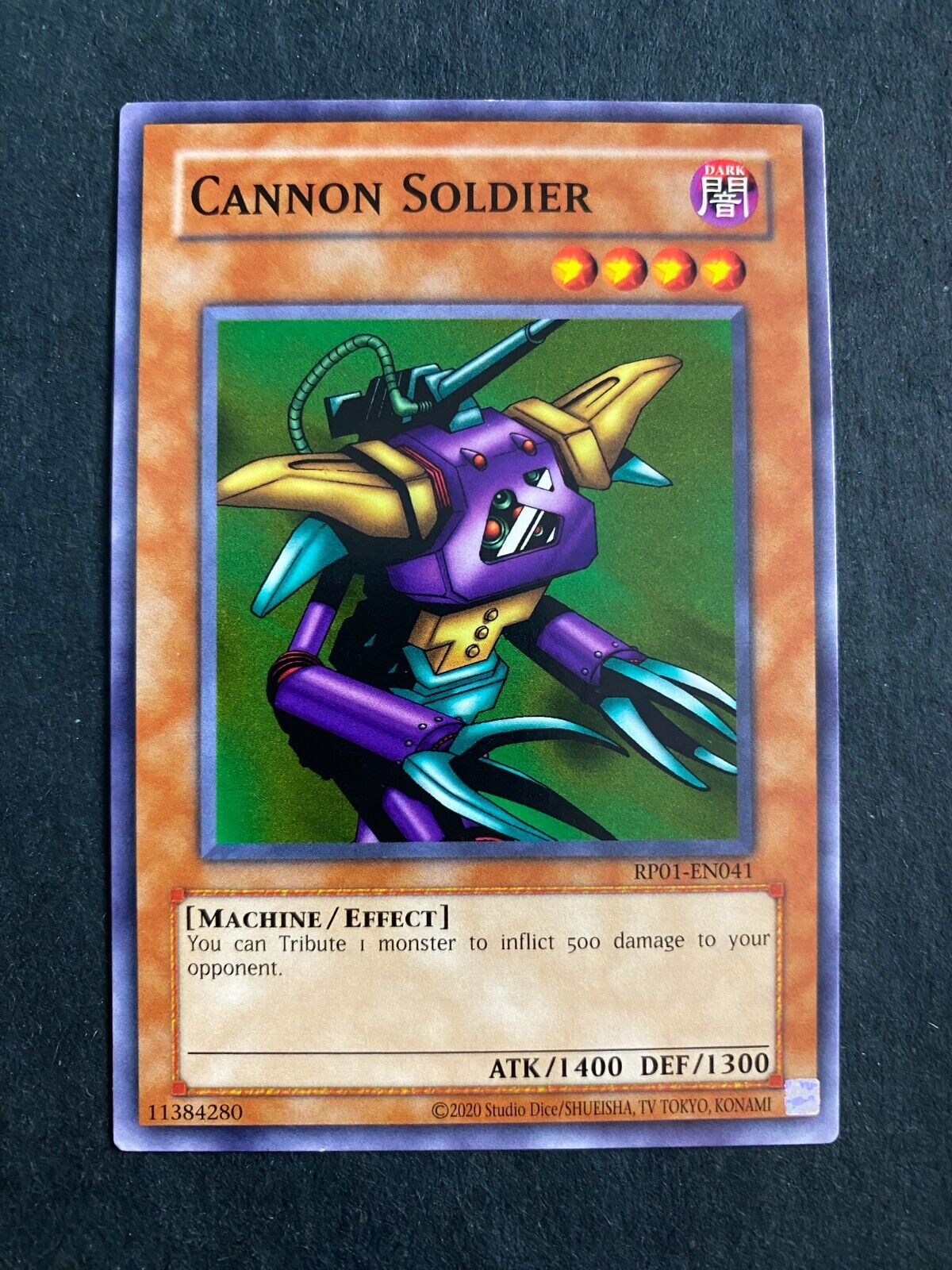 Yugioh Cannon Soldier RP01-EN041 Common Retro Pack Reprint NM