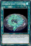 Yugioh Vanquish Soul - Continue? WISU-EN025 Super Rare 1st Edition LP