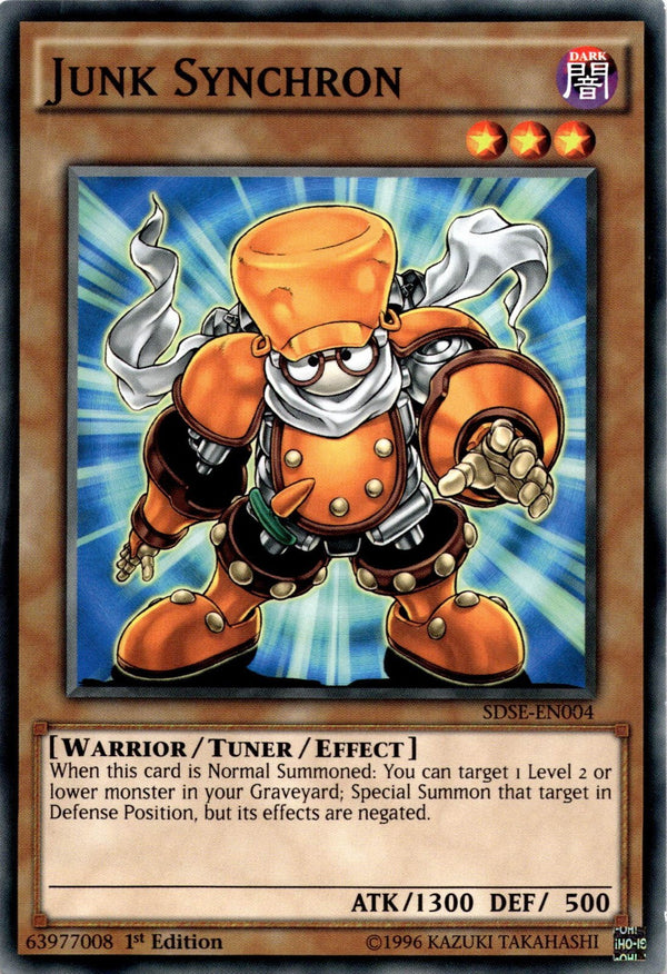 Yugioh Junk Synchron SDSE-EN004 Common 1st Edition VLP/NM