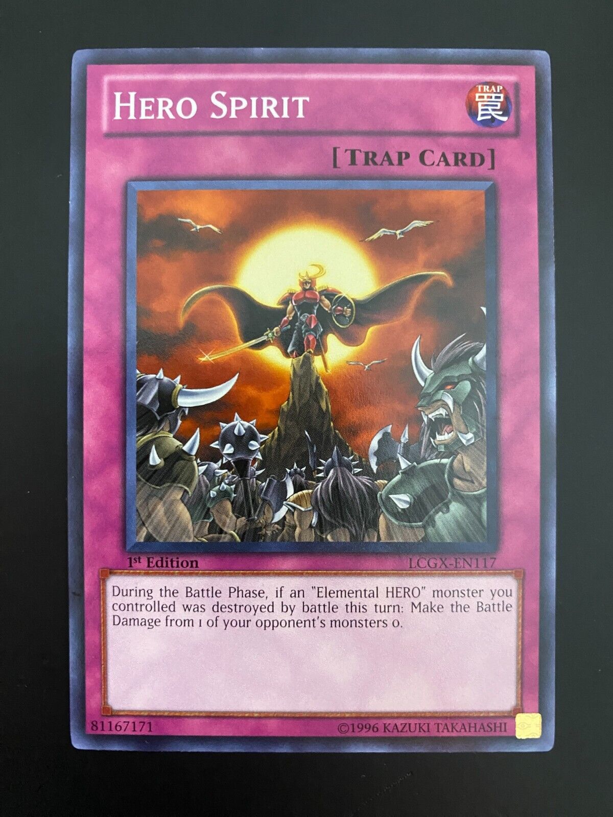 Yugioh Hero Spirit LCGX-EN117 Common 1st Edition NM/MINT