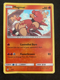 Pokemon Magmar 3/12 McDonalds 2019 Holo HP-MP