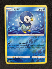 Pokemon Piplup 31/156 Reverse Holo SM Ultra Prism NM