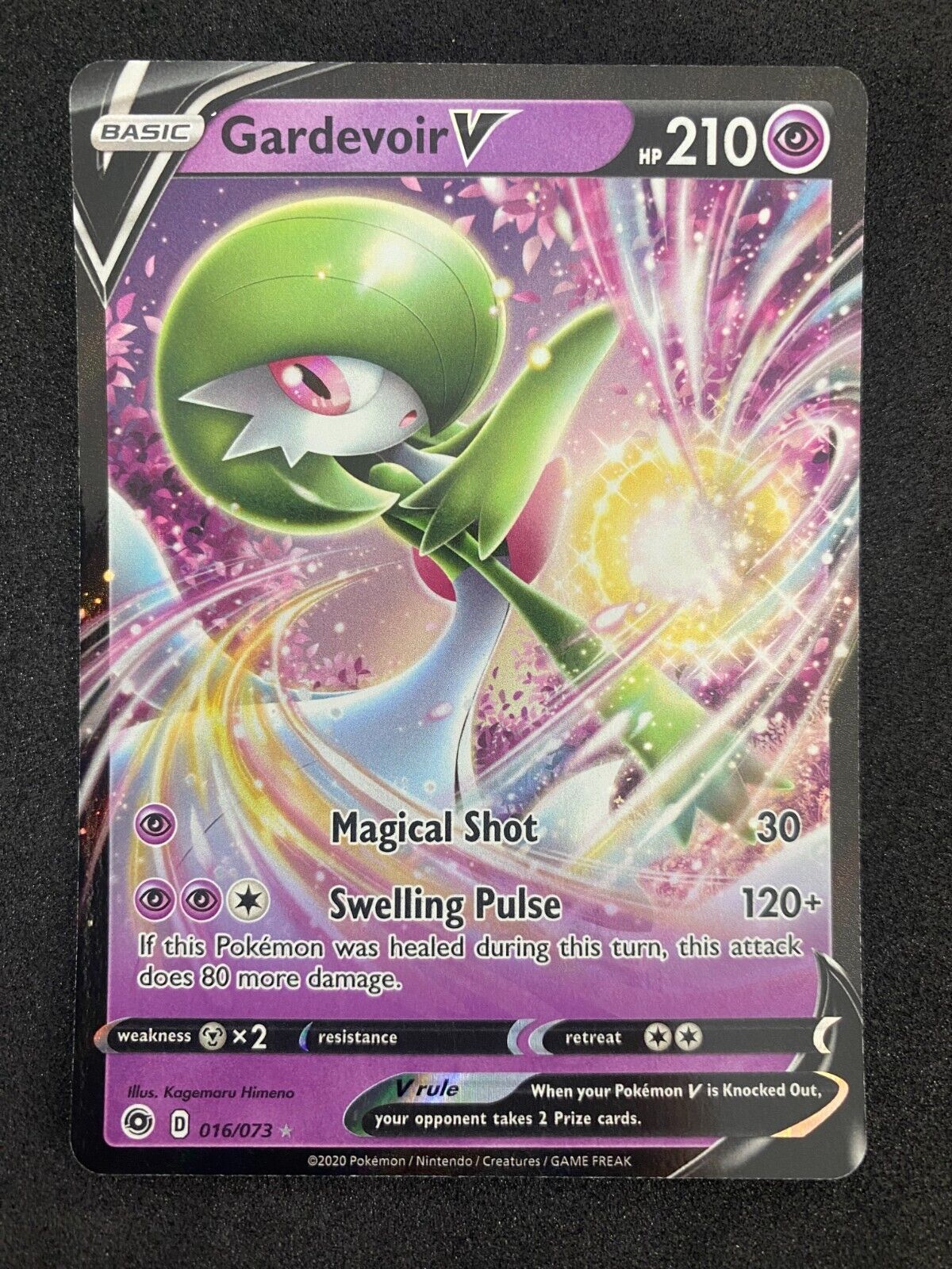 Pokemon Gardevoir V 016/073 Champion's Path Full Art Holo NM-MINT