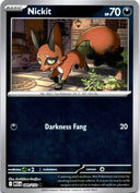 Pokemon Nickit 089/132 Mega Evolution Reverse Holo NM