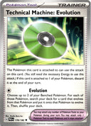 Pokemon Technical Machine: Evolution 178/182 Pradox Rift Non Holo NM