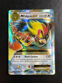 Pokemon M Pidgeot EX 65/108 XY Evolutions Full Art Holo NM