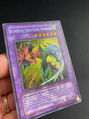 Yugioh Elemental Hero Flame Wingman EHC1-EN004 Secret Rare Limited Edition MP