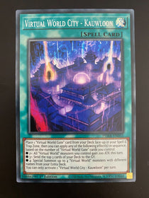 Yugioh Virtual World City - Kauwloon PHRA-EN055 1st Edition Super Rare NM-MINT