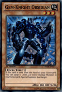 Yugioh Gem-Knight Obsidian HA06-EN031 Super Rare 1st Edition NM