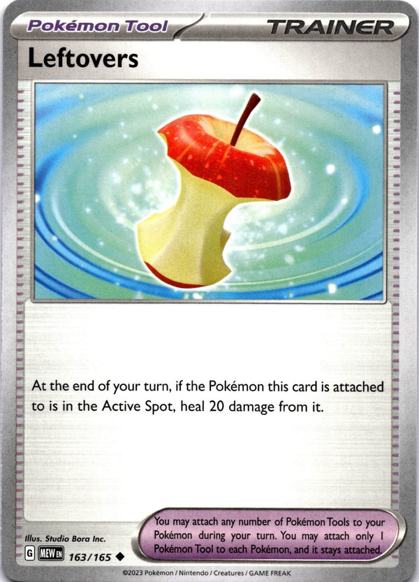 Pokemon Leftovers 163/165 Pokemon 151 Non Holo NM