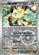 Pokemon Meowth 052/165 Pokemon 151 Reverse Holo NM