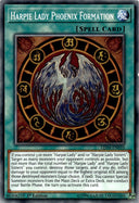 Yugioh Harpie Lady Phoenix Formation LED4-EN010 Common 1st Edition LP