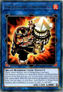 Yugioh Fire Fighting Daruma Doll FLOD-EN051 Rare 1st Edition NM
