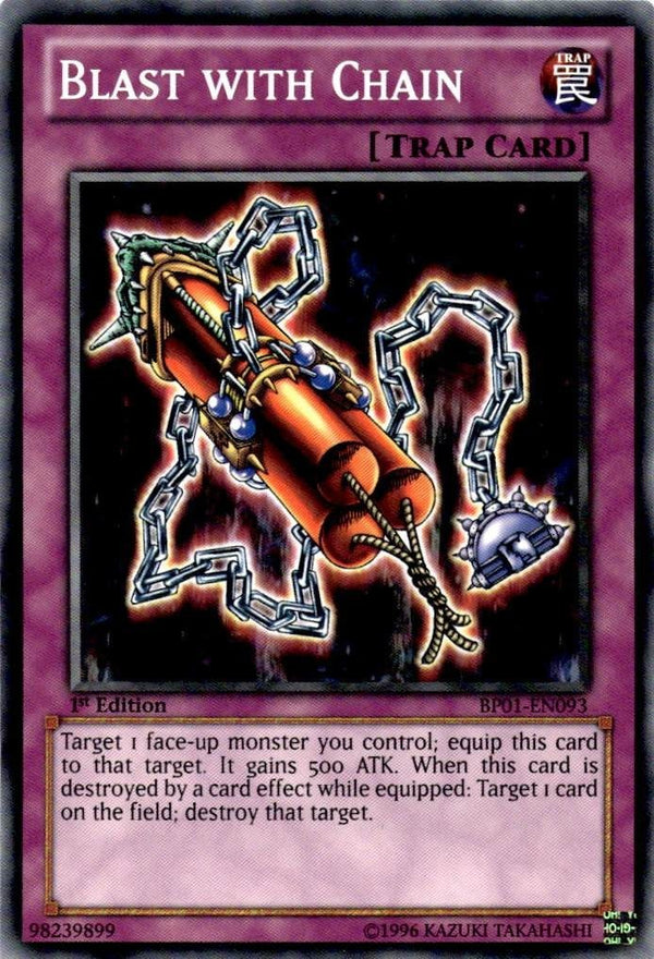 Yugioh Blast with Chain BP01-EN093 Common 1st Edition NM