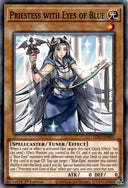 Yugioh Priestess with Eyes of Blue LDS2-EN007 Common 1st Edition NM