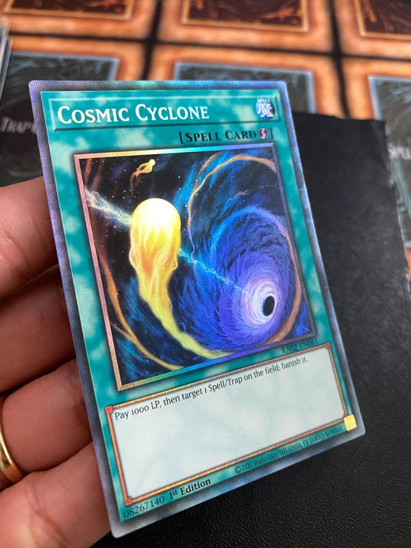 Yugioh Cosmic Cyclone RA02-EN061 Prismatic Collector’s Rare 1st Edition NM