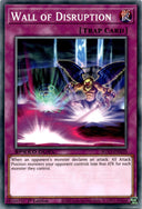Yugioh Wall of Disruption SGX3-ENH20 Speed Duel Common 1st Edition NM