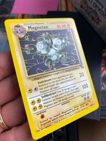 Pokemon Magneton 26/62 Fossil Rare Non Holo VLP/NM