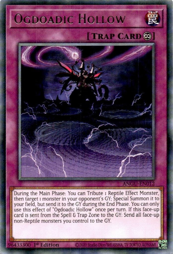 Yugioh Ogdoadic Hollow ANGU-EN012 Rare 1st Edition VLP/NM