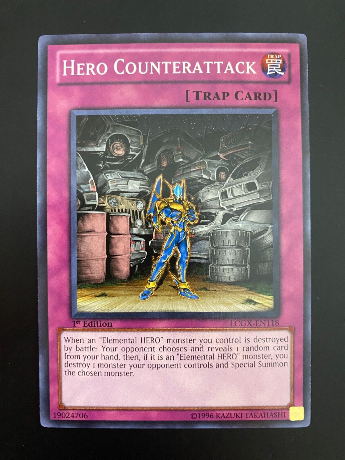 Yugioh Hero Counterattack LCGX-EN118 Common 1st Edition NM/MINT