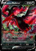 Pokemon Galarian Moltres V 097/198 Chilling Reign Full Art Holo NM