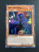 Yugioh Fire Cracker AC18-EN007 Super Rare 1st Edition HP