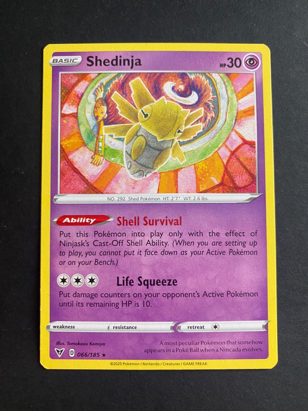 Pokemon Shedinja 066/185 Vivid Voltage Rare Non Holo NM