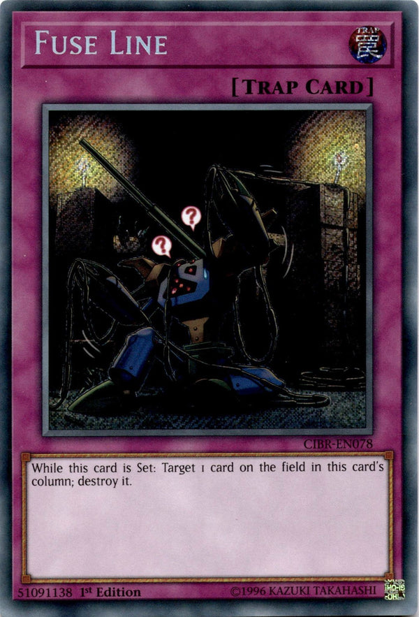 Yugioh Fuse Line CIBR-EN078 Secret Rare 1st Edition NM