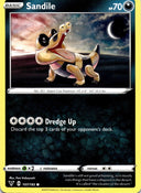 Pokemon Sandile 107/185 Vivid Voltage Non Holo VLP/NM