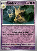 Pokemon Kadabra 064/165 Pokemon 151 Reverse Holo NM