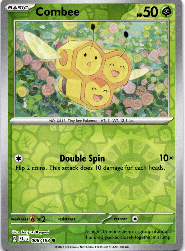 Pokemon Combee 008/193 Paldea Evolved Reverse Holo NM