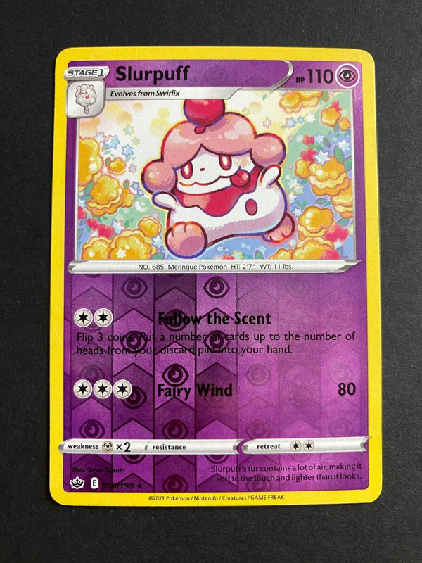 Pokemon Slurpuff 068/198 Chilling Reign Reverse Holo LP/VLP