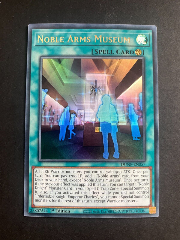 Yugioh Noble Arms Museum DUNE-EN057 Ultra Rare 1st Edition NM