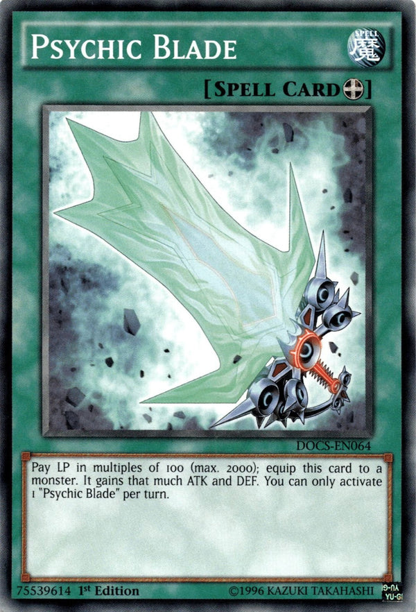 Yugioh Psychic Blade DOCS-EN064 Common 1st Edition NM