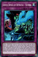Yugioh Sinful Spoils of Betrayal - Silvera AGOV-EN074 Super Rare 1st Edition NM