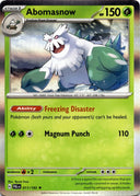 Pokemon Abomasnow 011/193 Paldea Evolved Holo NM