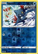 Pokemon Sneasel 030/198 Chilling Reign Reverse Holo LP