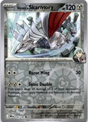 Pokemon Steven's Skarmory 142/182 Destined Rivals Reverse Holo NM