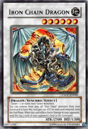 Yugioh Iron Chain Dragon CSOC-EN040 Rare Unlimited Edition NM