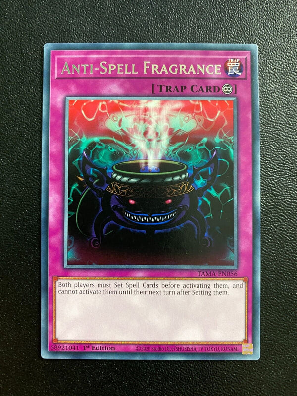 Yugioh Anti-Spell Fragrance TAMA-EN056 Rare 1st Edition NM