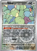 Pokemon Ditto 132/165 Pokemon 151 Reverse Holo NM