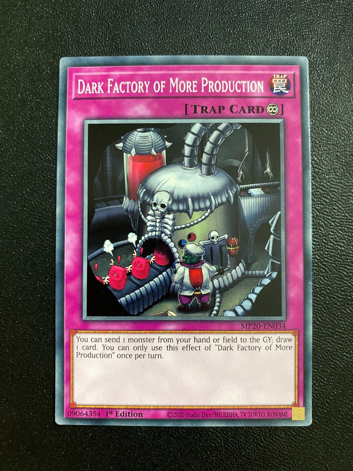 Yugioh Dark Factory of More Production MP20-EN034 Common 1st Edition NM