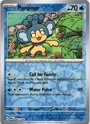 Pokemon Panpour 041/182 Paradox Rift Reverse Holo NM