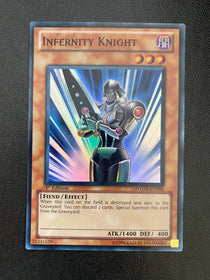 Yugioh Infernity Knight PHSW-EN099 Super Rare 1st Edition VLP/NM