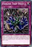 Yugioh Foolish Trap Hole CORI-EN077 Common 1st Edition NM