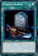 Yugioh Foolish Burial RA02-EN049 Secret Rare 1st Edition NM