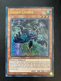 Yugioh Dream Cicada BLCR-EN028 Ultra Rare 1st Edition NM/MINT